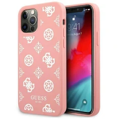 Чохол Guess Peony Collection для iPhone 12 Pro Max Pink (GUHCP12LLSPEWPI)