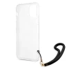 Чохол Guess Camo Strap Collection для iPhone 12 | 12 Pro Black (GUHCP12MKSARBK)