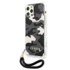Чохол Guess Camo Strap Collection для iPhone 12 Pro Max Black (GUHCP12LKSARBK)
