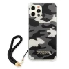 Чохол Guess Camo Strap Collection для iPhone 12 Pro Max Black (GUHCP12LKSARBK)