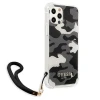 Чохол Guess Camo Strap Collection для iPhone 12 Pro Max Black (GUHCP12LKSARBK)