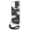 Чохол Guess Camo Strap Collection для iPhone 12 Pro Max Black (GUHCP12LKSARBK)