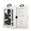 Чехол Guess Camo Strap Collection для iPhone 12 Pro Max Green (GUHCP12LKSARKA)