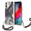 Чохол Guess Marble Collection для iPhone 12 mini Grey (GUHCP12SKSMAGR)