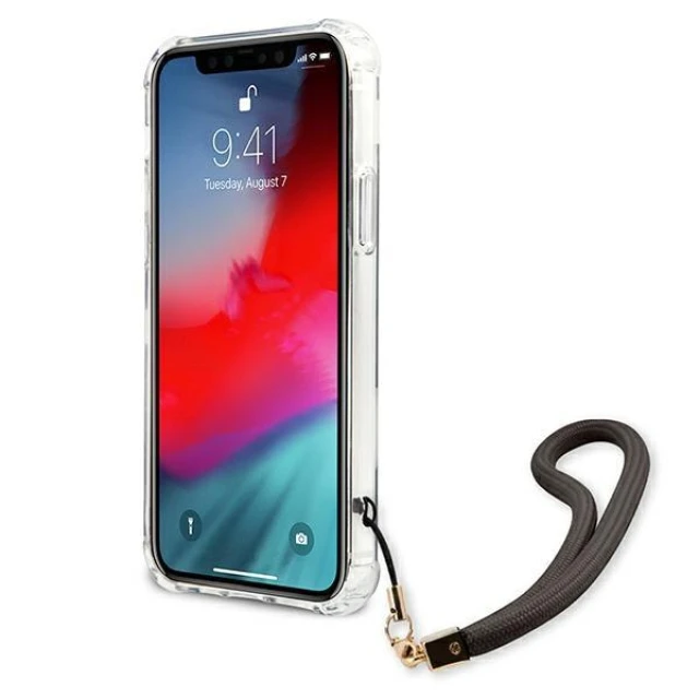 Чохол Guess Marble Collection для iPhone 12 mini Grey (GUHCP12SKSMAGR)