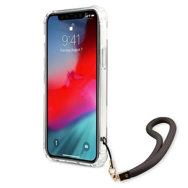 Чохол Guess Marble Collection для iPhone 12 Pro Max Grey (GUHCP12LKSMAGR)