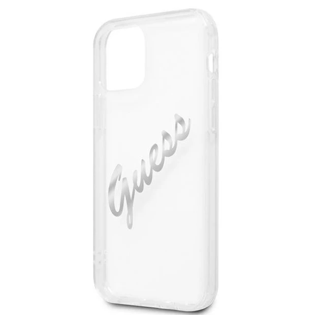 Чохол Guess Vintage Script для iPhone 12 | 12 Pro Transparent (GUHCP12MKTRSVSI)
