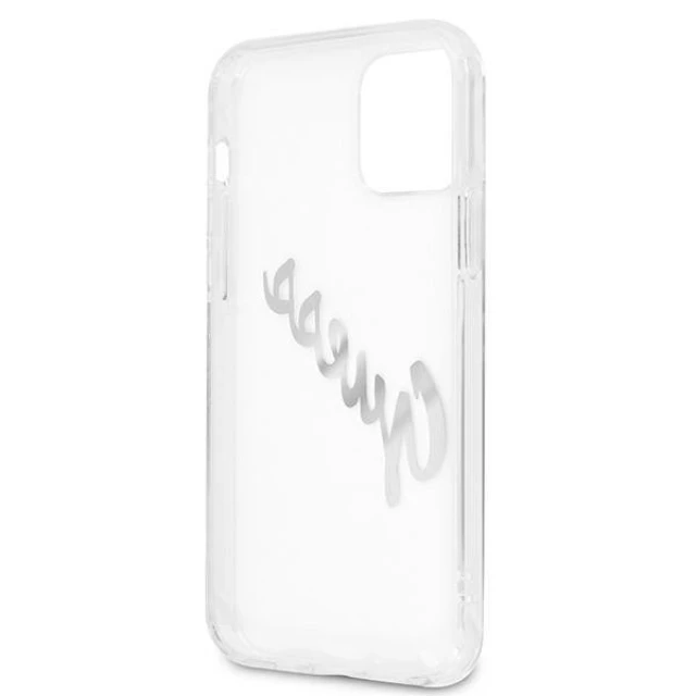 Чохол Guess Vintage Script для iPhone 12 | 12 Pro Transparent (GUHCP12MKTRSVSI)