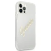 Чохол Guess Vintage Script для iPhone 12 Pro Max Transparent (GUHCP12LKTRSVGO)