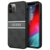Чохол Guess 4G Stripe для iPhone 12 Pro Max Grey (GUHCP12L4GDGR)