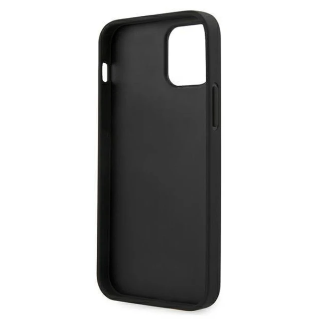 Чохол Guess 4G Stripe для iPhone 12 Pro Max Grey (GUHCP12L4GDGR)