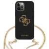Чохол Guess Gold Chain Collection для iPhone 12 Pro Max Black (GUHCP12LLSC4GBK)
