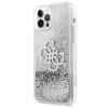 Чохол Guess 4G Big Liquid Glitter для iPhone 12 Pro Max Silver (GUHCP12LLG4GSI)