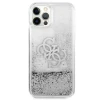 Чохол Guess 4G Big Liquid Glitter для iPhone 12 Pro Max Silver (GUHCP12LLG4GSI)