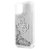 Чохол Guess 4G Big Liquid Glitter для iPhone 12 Pro Max Silver (GUHCP12LLG4GSI)