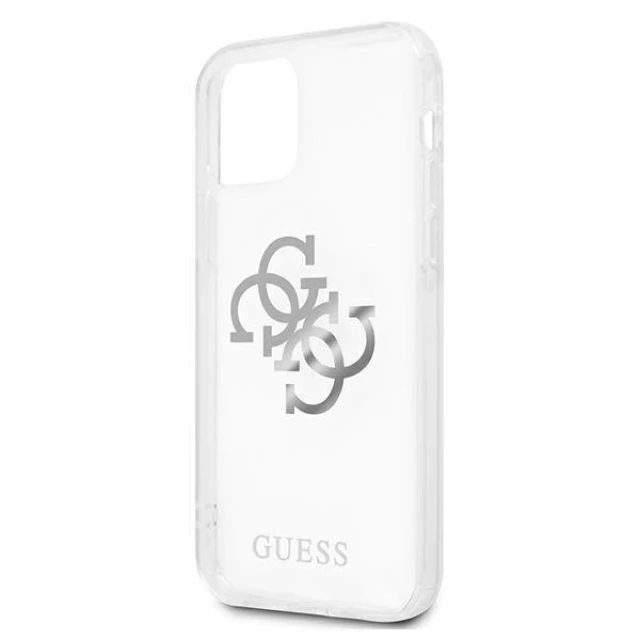 Чехол Guess Charms Collection для iPhone 12 Pro Max Transparent (GUHCP12LKS4GSI)