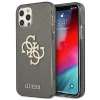 Чехол Guess Glitter 4G Big Logo для iPhone 12 Pro Max Black (GUHCP12LPCUGL4GBK)