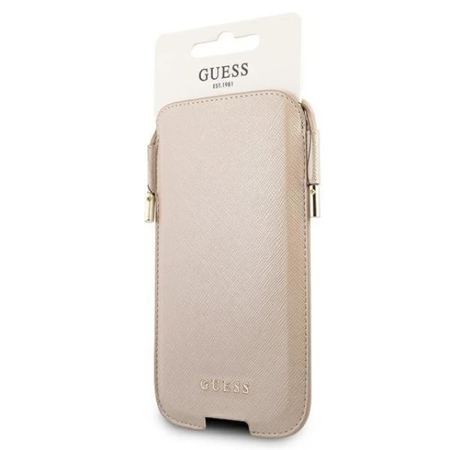 Чехол Guess Saffiano для iPhone 6.1