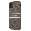 Чохол Guess 4G Stripe для iPhone 11 Brown (GUHCN614GDBR)