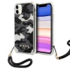 Чохол Guess Camo Strap Collection для iPhone 11 Black (GUHCN61KSARBK)