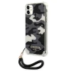 Чохол Guess Camo Strap Collection для iPhone 11 Black (GUHCN61KSARBK)