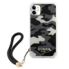 Чохол Guess Camo Strap Collection для iPhone 11 Black (GUHCN61KSARBK)