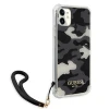 Чохол Guess Camo Strap Collection для iPhone 11 Black (GUHCN61KSARBK)