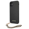 Чохол Guess Saffiano Chain для iPhone 11 Black (GUHCN61SASGBK)