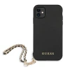 Чохол Guess Saffiano Chain для iPhone 11 Black (GUHCN61SASGBK)