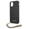 Чохол Guess Saffiano Chain для iPhone 11 Black (GUHCN61SASGBK)