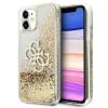 Чохол Guess 4G Big Liquid Glitter для iPhone 11 Gold (GUHCN61LG4GGO)
