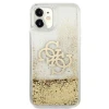 Чохол Guess 4G Big Liquid Glitter для iPhone 11 Gold (GUHCN61LG4GGO)