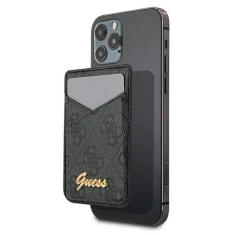 Магнітний гаманець Guess Wallet Grey with MagSafe (GUWMS4GTLBK)