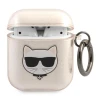 Чохол Karl Lagerfeld Glitter Choupette для AirPods Gold (KLA2UCHGD)