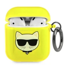 Чохол Karl Lagerfeld Choupette для AirPods 2/1 Yellow (KLA2UCHFY)