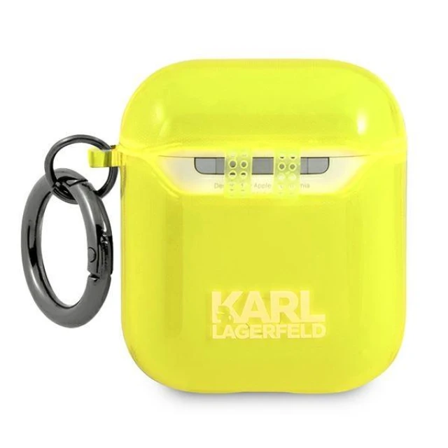 Чохол Karl Lagerfeld Choupette для AirPods 2/1 Yellow (KLA2UCHFY)