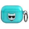 Чехол Karl Lagerfeld Choupette для AirPods Pro Blue (KLAPUCHFL)