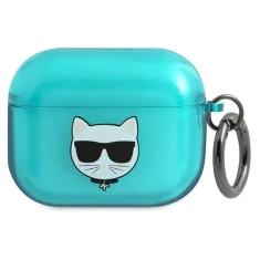 Чохол Karl Lagerfeld Choupette для AirPods Pro Blue (KLAPUCHFL)