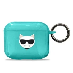 Чохол Karl Lagerfeld Choupette для AirPods 3 Blue (KLA3UCHFL)