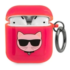 Чохол Karl Lagerfeld Choupette для AirPods 2/1 Pink (KLA2UCHFP)
