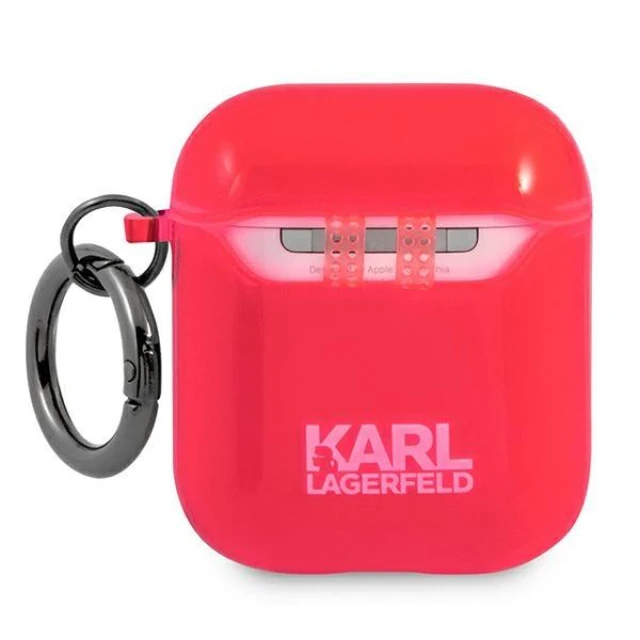Чохол Karl Lagerfeld Choupette для AirPods 2/1 Pink (KLA2UCHFP)