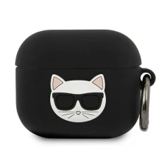 Чохол Karl Lagerfeld Silicone Choupette для AirPods 3 Black (KLACA3SILCHBK)