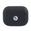 Чохол BMW для AirPods Pro Geniune Leather Silver Logo Navy (BMAPSSLNA)