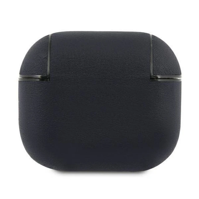 Чохол BMW для AirPods 3 Geniune Leather Silver Logo Navy (BMA3SSLNA)