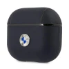 Чохол BMW для AirPods 3 Geniune Leather Silver Logo Navy (BMA3SSLNA)