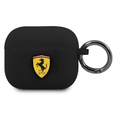 Чехол Ferrari для AirPods 3 Silicone Black (FEA3SILBK)