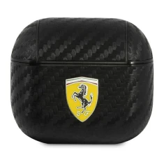 Чехол Ferrari для AirPods 3 On Track PU Carbon Black (FESA3CABK)