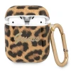 Чохол Guess Leopard Collection для AirPods 2/1 Gold (GUA2USLEO)