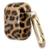 Чохол Guess Leopard Collection для AirPods 2/1 Gold (GUA2USLEO)
