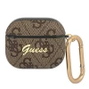 Чехол Guess 4G Script Metal Collection для AirPods 3 Brown (GUA34GSMW)